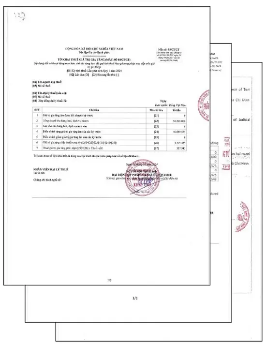 Dịch Thuật Thuế GTGT Bộ Dịch Công Chứng Thuế Giá Trị Gia Tăng