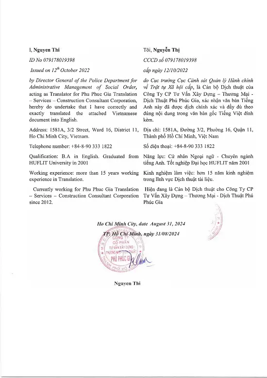 Dịch Thuật Hộ Chiếu Passport chữ ký dịch thuật công chứng passport